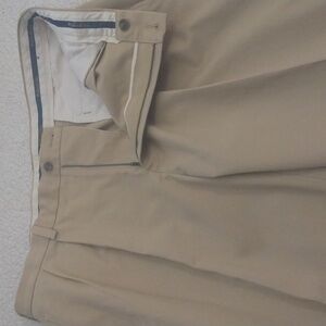 Brooks Brothers Tan Cotton Advantage Chino Pants (Elliot Fit)  38 - 26.75